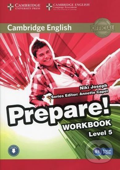 Prepare 5/B1: Workbook with Audio - Niki Joseph - kniha z kategorie Jazykové učebnice a slovníky