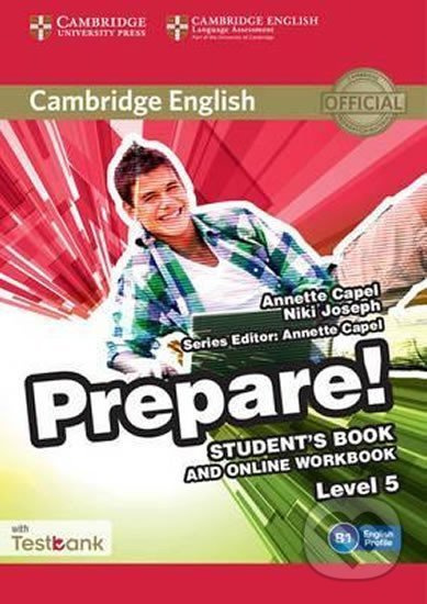 Prepare 5/B1: Student´s Book and Online Workbook with Testbank - kniha z kategorie Jazykové učebnice a slovníky
