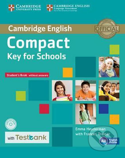 Compact Key for Schools Student´s Book without Answers with CD-ROM with Testbank - kniha z kategorie Jazykové učebnice a slovníky