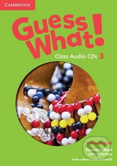 Guess What! 3: Class CDs - Lesley Koustaff - audiokniha z kategorie Jazykové učebnice a slovníky