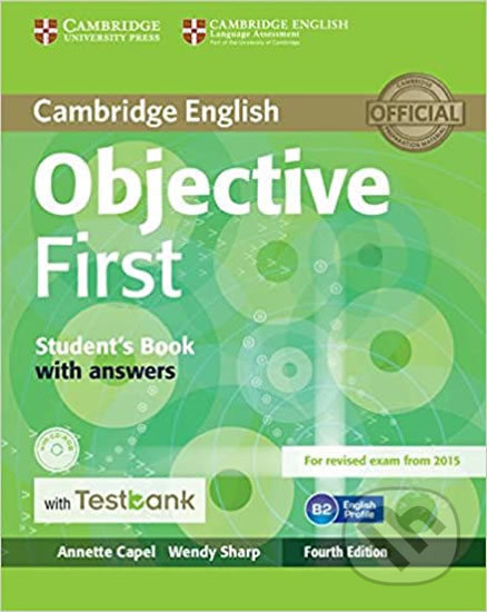 Objective First Student´s Book with Answers with CD-ROM with Testbank - kniha z kategorie Jazykové učebnice a slovníky