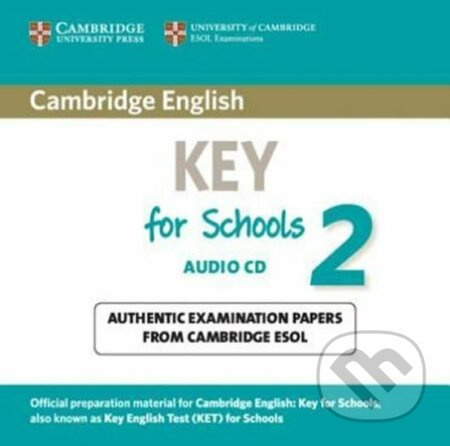Cambridge Key Eng Tests for School 2: Audio CD - audiokniha z kategorie Jazykové učebnice a slovníky