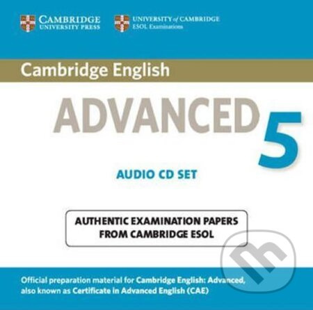 Cambridge English Advanced 5: Audio CDs (2) - audiokniha z kategorie Jazykové učebnice a slovníky