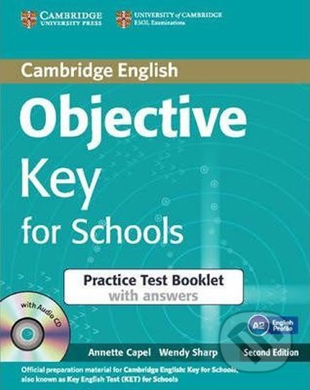 Objective Key for Schools Practice Test Booklet with Answers with Audio CD - kniha z kategorie Jazykové učebnice a slovníky
