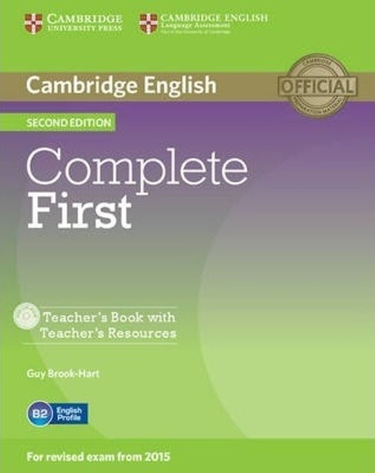 Complete First Teacher's Book with Teacher's Resources CD-ROM -  Autor Neuveden