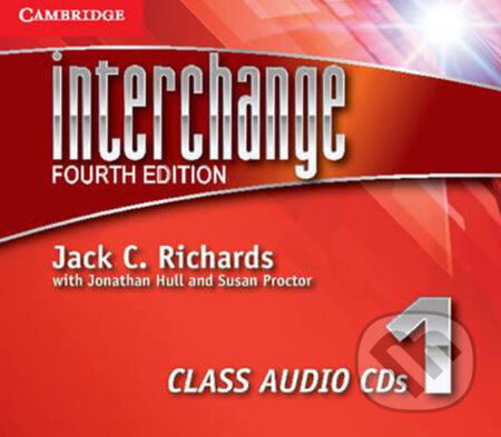 Interchange Fourth Edition 1: Class Audio CDs (3) - Jack C. Richards - audiokniha z kategorie Jazykové učebnice a slovníky