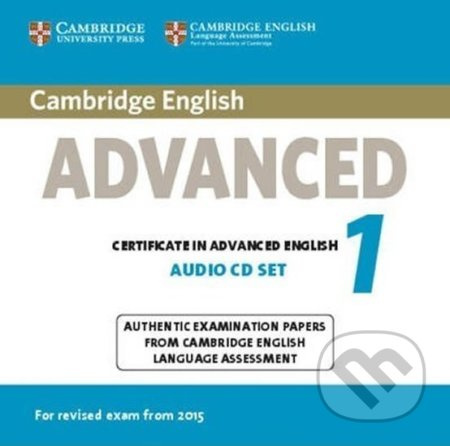 Cambridge English Advanced 1 for Revised Exam from 2015 Audio CDs (2) - kniha z kategorie Jazykové učebnice a slovníky