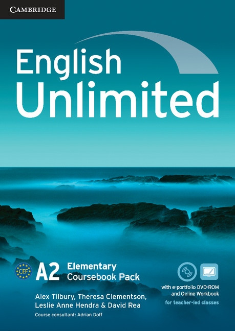 English Unlimited Elementary Coursebook with e-Portfolio and Online Workbook Cambridge University Press
