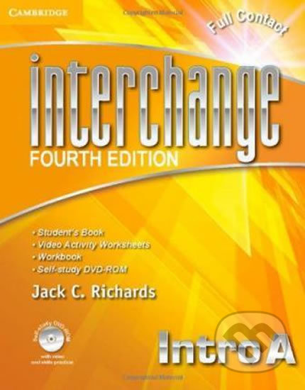 Interchange Fourth Edition Intro: Full Contact A with Self-study DVD-ROM - kniha z kategorie Jazykové učebnice a slovníky