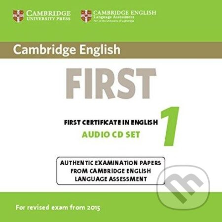Cambridge English First 1: Audio CDs - audiokniha z kategorie Jazykové učebnice a slovníky
