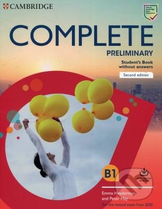 Complete Preliminary PET (2020 Exam) Student´s Book without Answers with Online Practice Cambridge University Press