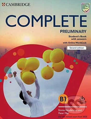 Complete Preliminary - Student's Book (Second edition with answers and Online Workbook) - kniha z kategorie Jazykové učebnice a slovníky