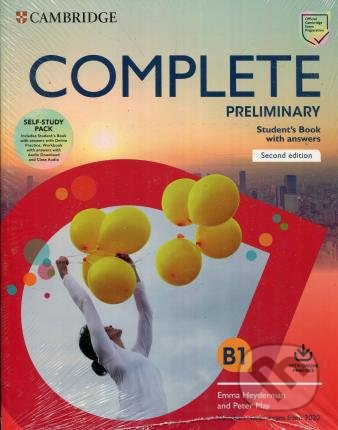 Complete Preliminary PET (2020 Exam) Student´s Pack with Answers (Student´s Book with Answers with Online Practice a Workbook with Answers a Audio) Cambridge University Press