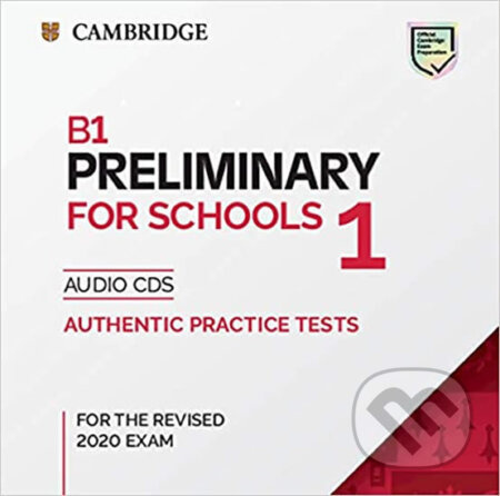 B1 Preliminary for Schools 1 for revised exam from 2020 Audio CD - audiokniha z kategorie Jazykové učebnice a slovníky