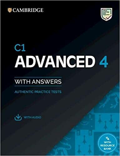 C1 Advanced 4 Student´s Book with Answers with Audio with Resource Bank Cambridge University Press