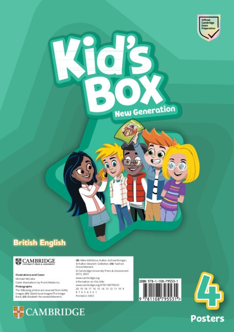 Kid´s Box New Generation Level 4 Posters Cambridge University Press
