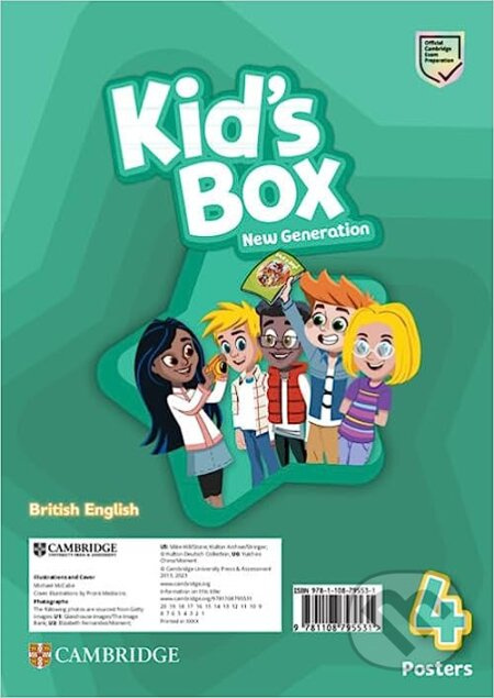 Kid´s Box New Generation Level 4 Posters Cambridge University Press