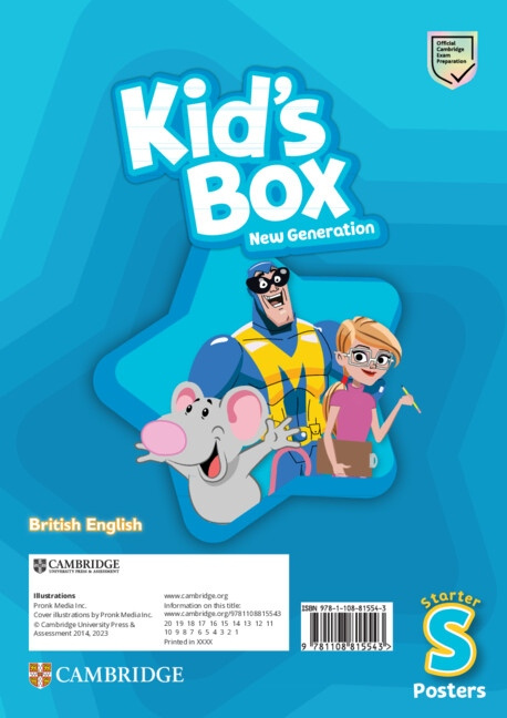 Kid´s Box New Generation Starter Posters Cambridge University Press