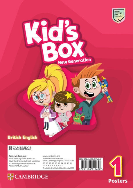 Kid´s Box New Generation Level 1 Posters Cambridge University Press