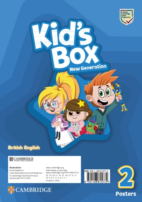 Kid´s Box New Generation Level 2 Posters Cambridge University Press