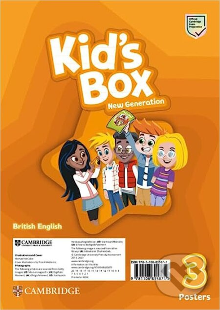Kid´s Box New Generation Level 3 Posters Cambridge University Press