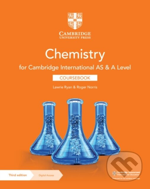 Cambridge International AS a A Level Chemistry Coursebook with Digital Access (2 Years) Cambridge University Press