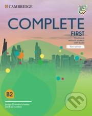 Complete First B2 Workbook without Answers with Audio, 3rd Cambridge University Press