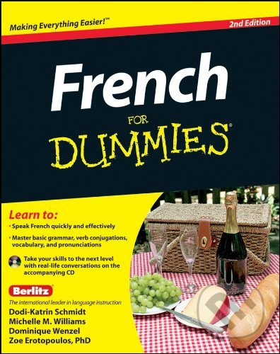 French For Dummies (with CD) - Zoe Erotopoulos, Dodi-Katrin Schmidt, Michelle M. Williams,  Dominique Wenzel - kniha z kategorie Jazykové učebnice a…