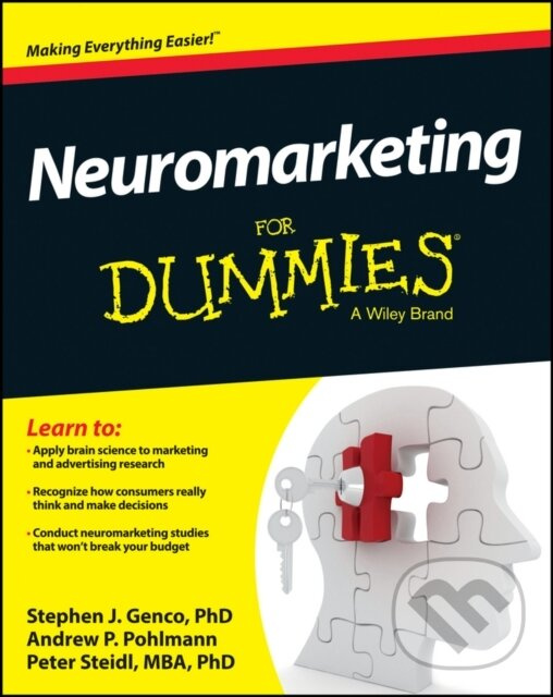 Neuromarketing For Dummies - Andrew P. Pohlmann, Stephen J. Genco, Peter Steidl - kniha z kategorie Biznis a manažment