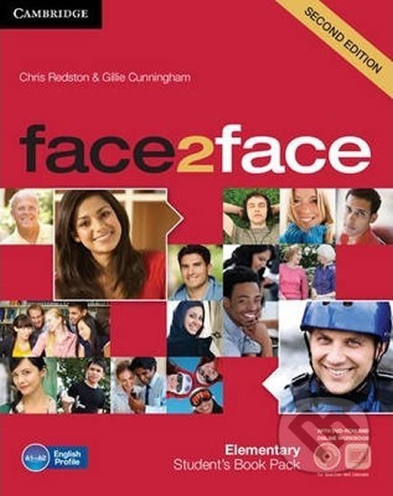 face2face Elementary Students Book with DVD-ROM and Online Workbook Pack - kniha z kategorie Jazykové učebnice a slovníky