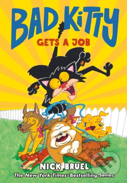 Bad Kitty Gets a Job (Graphic Novel) - Nick Bruel - kniha z kategorie Beletria