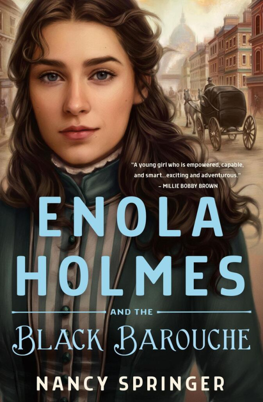 Enola Holmes and the Black Barouche - Nancy Springer