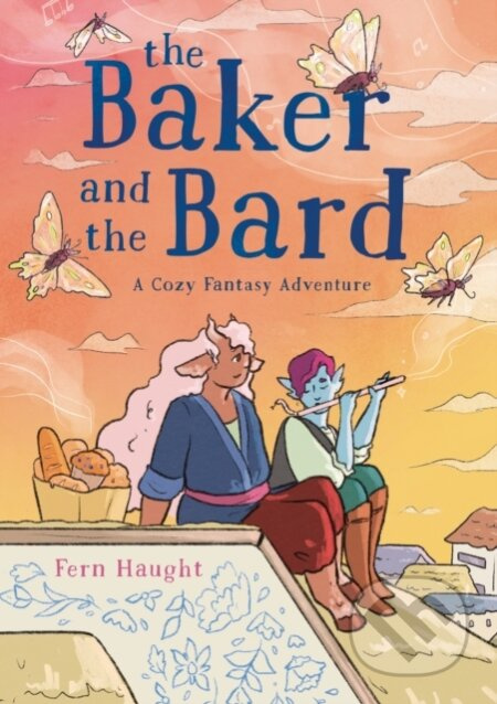 The Baker and the Bard (A Cozy Fantasy Adventure) - Fern Haught - kniha z kategorie Komiksy