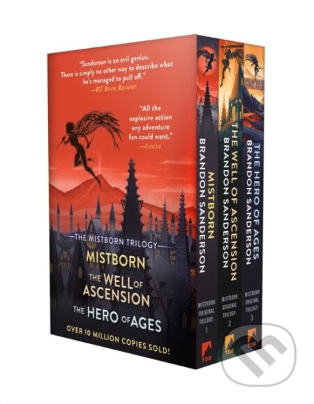 Mistborn Trilogy TPB Boxed Set (Mistborn, The Well of Ascension, The Hero of Ages) - kniha z kategorie Fantasy