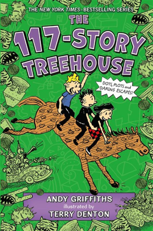 The 117-Story Treehouse (Dots, Plots & Daring Escapes!) - kniha z kategorie Pro děti
