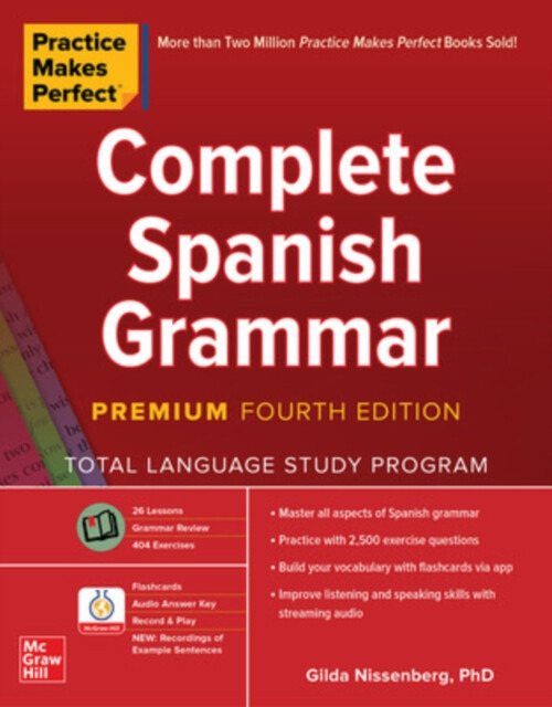 Practice Makes Perfect: Complete Spanish Grammar, Premium Fourth Edition - kniha z kategorie Jazykové učebnice a slovníky