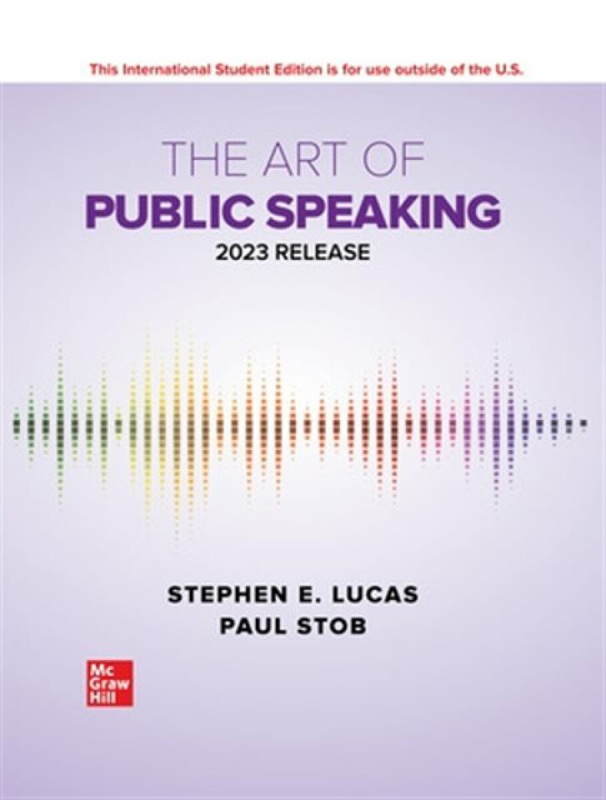 ISE The Art of Public Speaking: 2023 Release - Stephen Lucas, Paul Stob