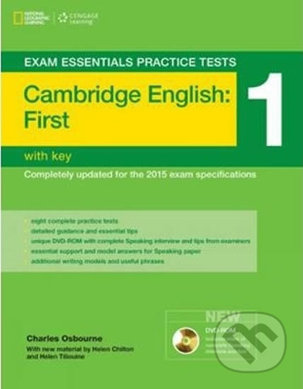 Exam Essentials Practice Tests: Cambridge English: First (FCE) 1 with DVD-ROM with Key - kniha z kategorie Jazykové učebnice a slovníky