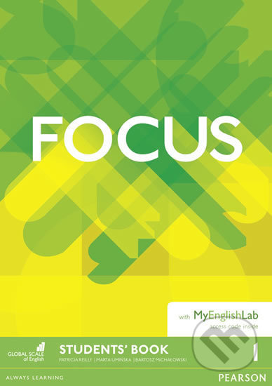 Focus 1 Students Book a My English Lab Pack Pearson