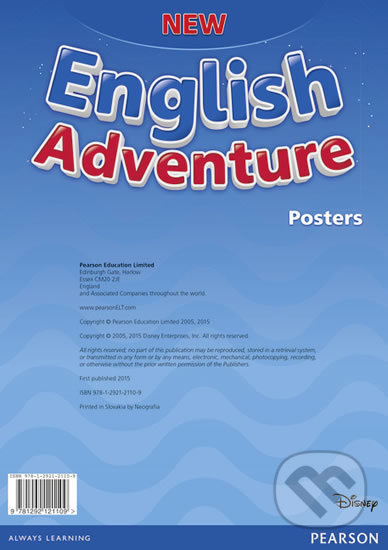 New English Adventure - Starter - A Posters - kniha z kategorie Jazykové učebnice a slovníky