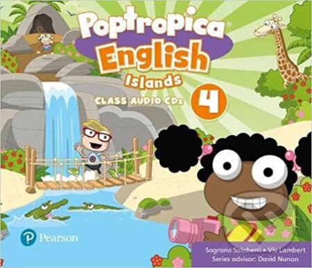 Poptropica English Islands 4: Class CD - audiokniha z kategorie Jazykové učebnice a slovníky