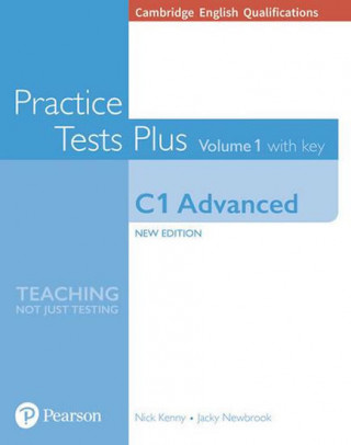 Cambridge English Qualifications: C1 Advanced Volume 1 Practice Tests Plus with key and Online Audio Pearson