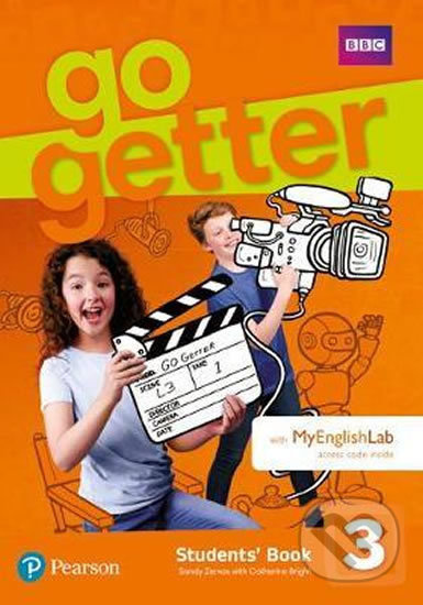 GoGetter 3 Students´ Book w/ MyEnglishLab - Sandy Zervas - kniha z kategorie Jazykové učebnice a slovníky