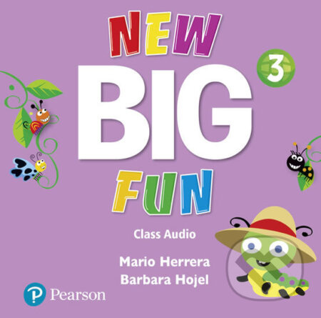 New Big Fun 3 - Class Audio - Barbara Hojel, Mario Herrera - audiokniha z kategorie 1. stupeň