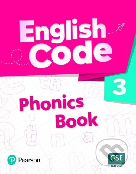 English Code 3 Phonics Book with Audio a Video QR Code Edu-Ksiazka Sp. S.o.o.
