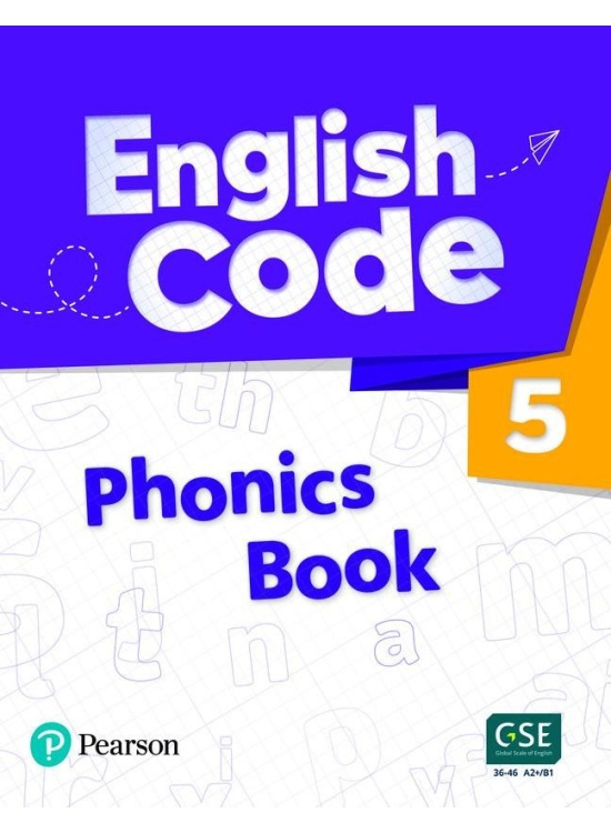 English Code 5 Phonics Book with Audio a Video QR Code Edu-Ksiazka Sp. S.o.o.