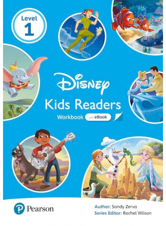 Pearson English Kids Readers: Level 1 Workbook with eBook and Online Resources (DISNEY) Edu-Ksiazka Sp. S.o.o.