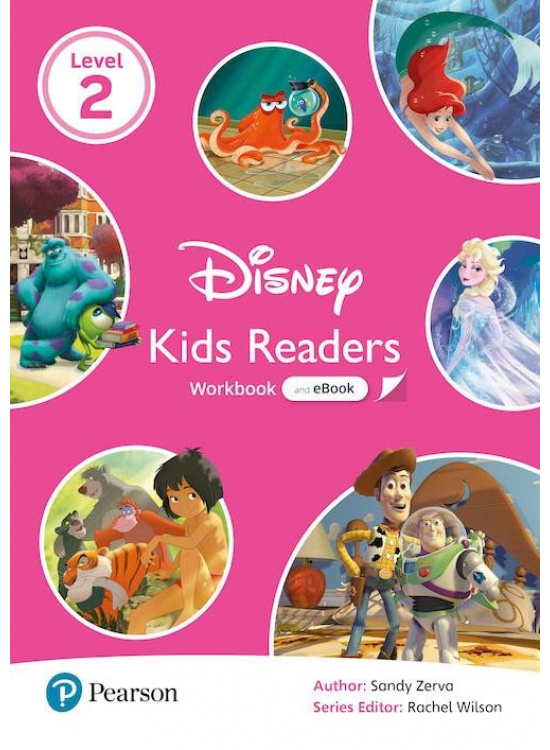 Pearson English Kids Readers: Level 2 Workbook with eBook and Online Resources DISNEY) Edu-Ksiazka Sp. S.o.o.
