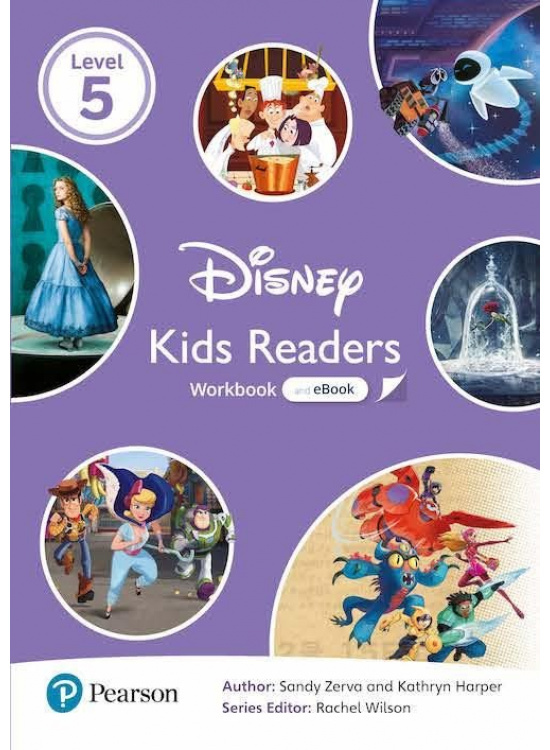 Pearson English Kids Readers: Level 5 Workbook with eBook and Online Resources (DISNEY) Edu-Ksiazka Sp. S.o.o.