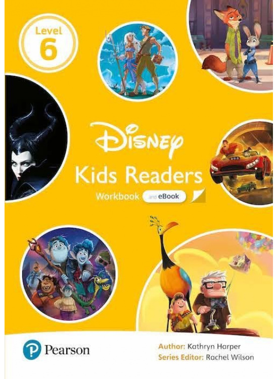 Pearson English Kids Readers: Level 6 Workbook with eBook and Online Resources (DISNEY) Edu-Ksiazka Sp. S.o.o.